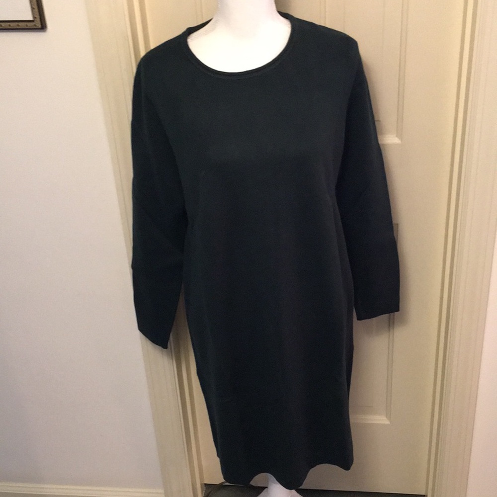 Lands’ End Rollneck Sweater Dress NWT